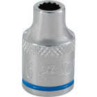 Channellock 3/8 In. Drive 6 mm 12-Point Shallow Metric Socket Image 1