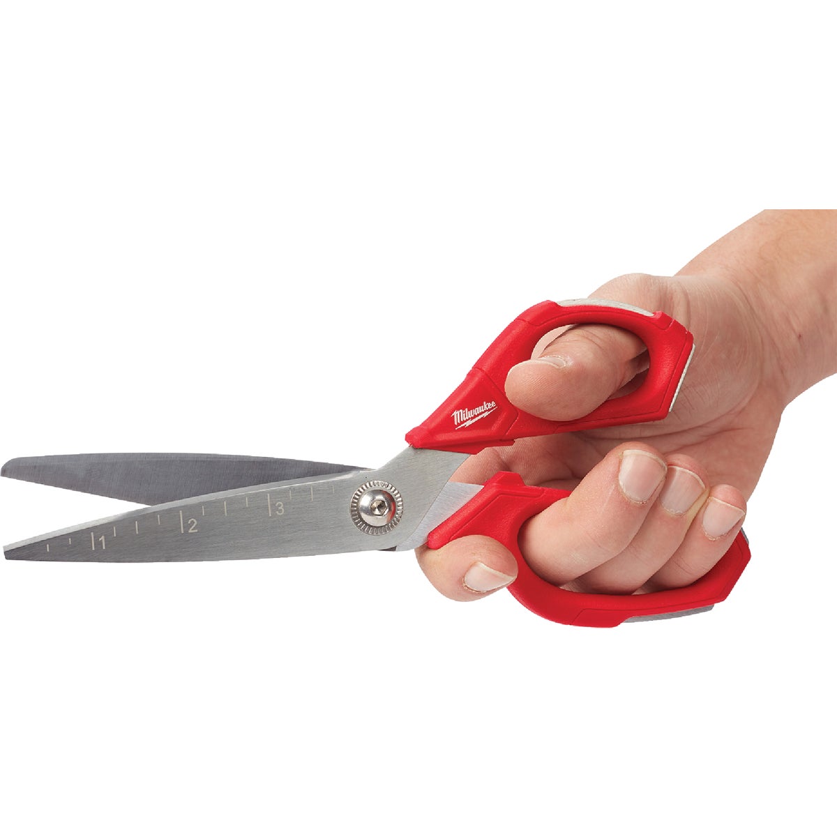 Milwaukee 9 In. Straight Jobsite Scissors Image 6