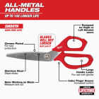 Milwaukee 9 In. Straight Jobsite Scissors Image 2