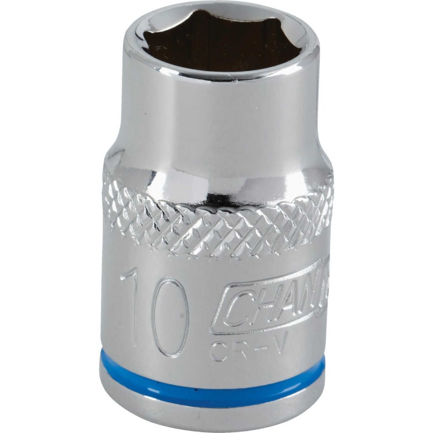 Channellock 3/8 In. Drive 10 mm 6-Point Shallow Metric Socket Image 1