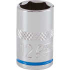 Channellock 3/8 In. Drive 12 mm 6-Point Shallow Metric Socket Image 1