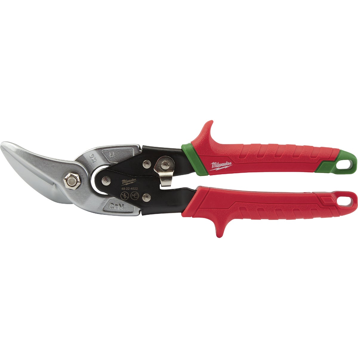 Milwaukee Right Cut Offset Aviation Snips