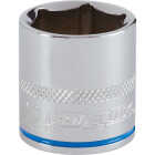 Channellock 3/8 In. Drive 22 mm 6-Point Shallow Metric Socket Image 1