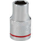 Channellock 1/2 In. Drive 7/16 In. 6-Point Shallow Standard Socket Image 1