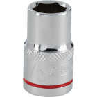Channellock 1/2 In. Drive 1/2 In. 6-Point Shallow Standard Socket Image 1