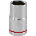 Channellock 1/2 In. Drive 9/16 In. 6-Point Shallow Standard Socket Image 1