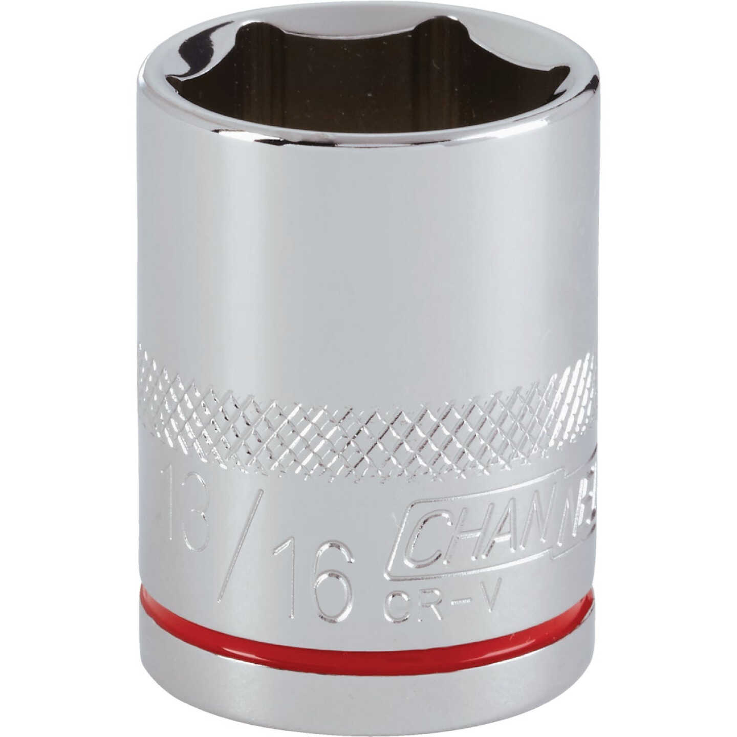Channellock 1/2 In. Drive 13/16 In. 6-Point Shallow Standard Socket Image 1