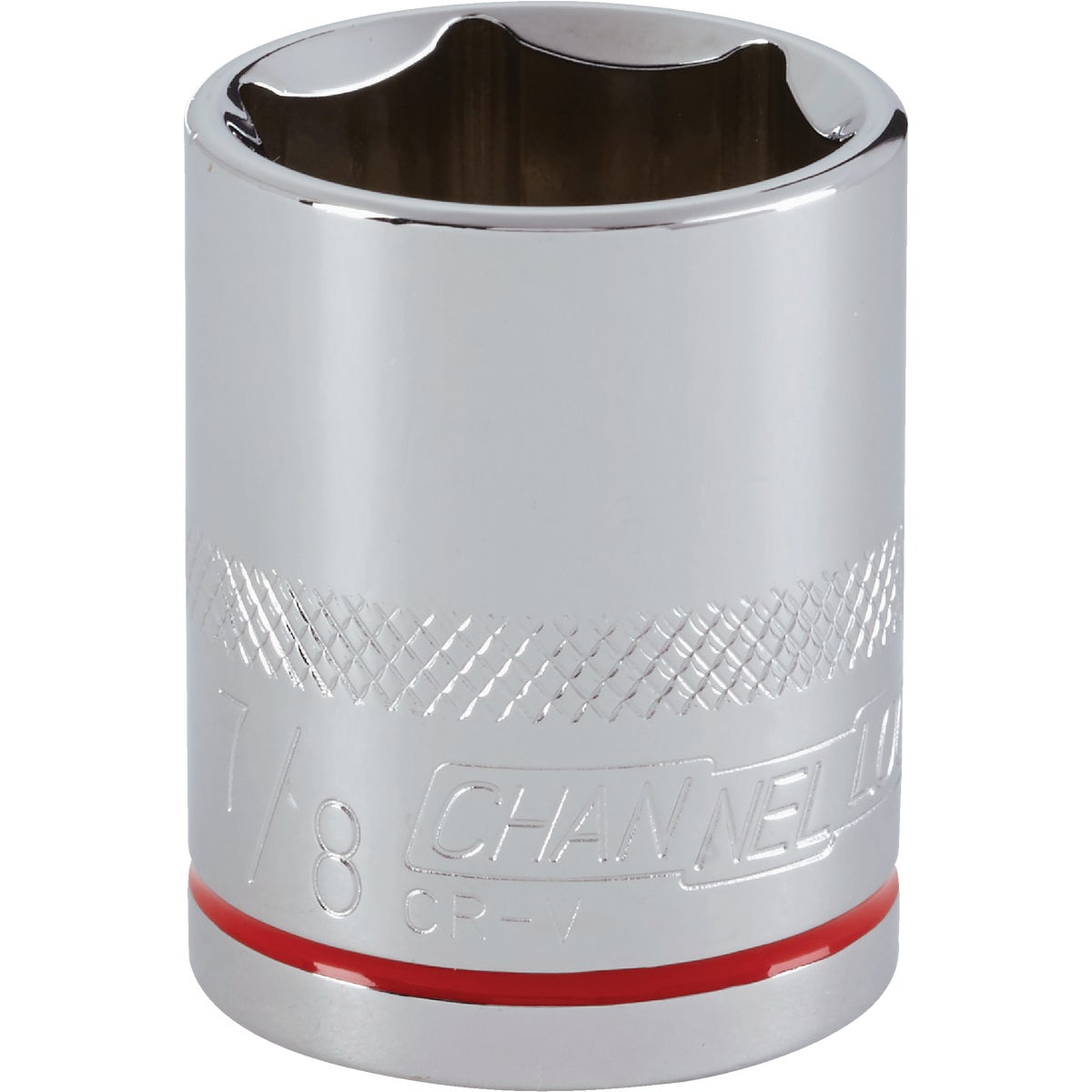 Channellock 1/2 In. Drive 7/8 In. 6-Point Shallow Standard Socket Image 1