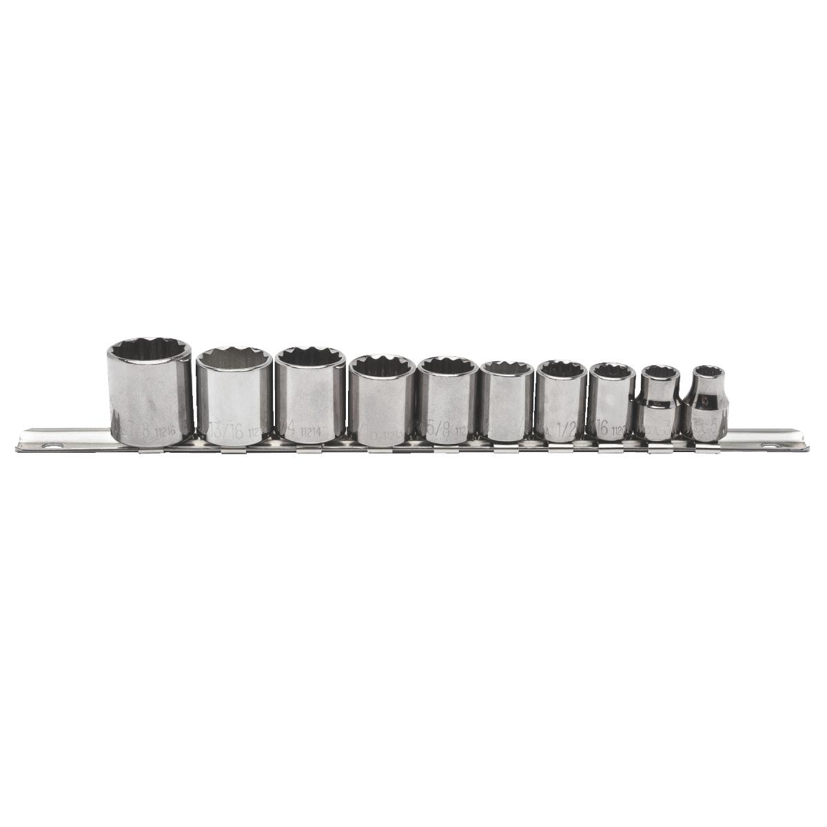 10PC 3/8" SOCKET SET