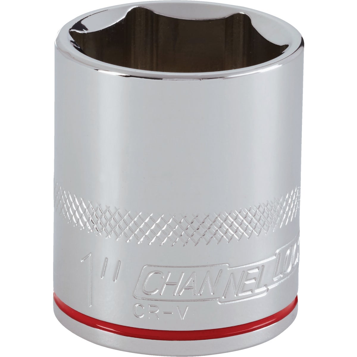 Channellock 1/2 In. Drive 1 In. 6-Point Shallow Standard Socket Image 1