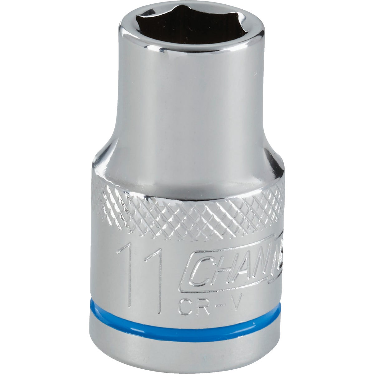 Channellock 1/2 In. Drive 11 mm 6-Point Shallow Metric Socket Image 1