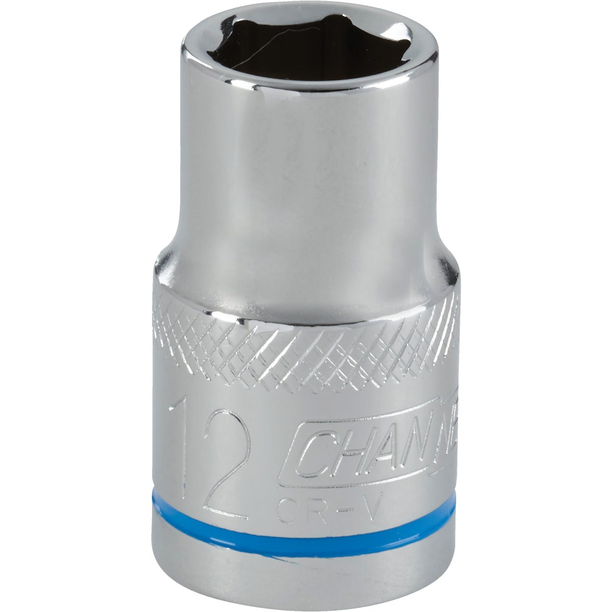 Channellock 1/2 In. Drive 12 mm 6-Point Shallow Metric Socket Image 1
