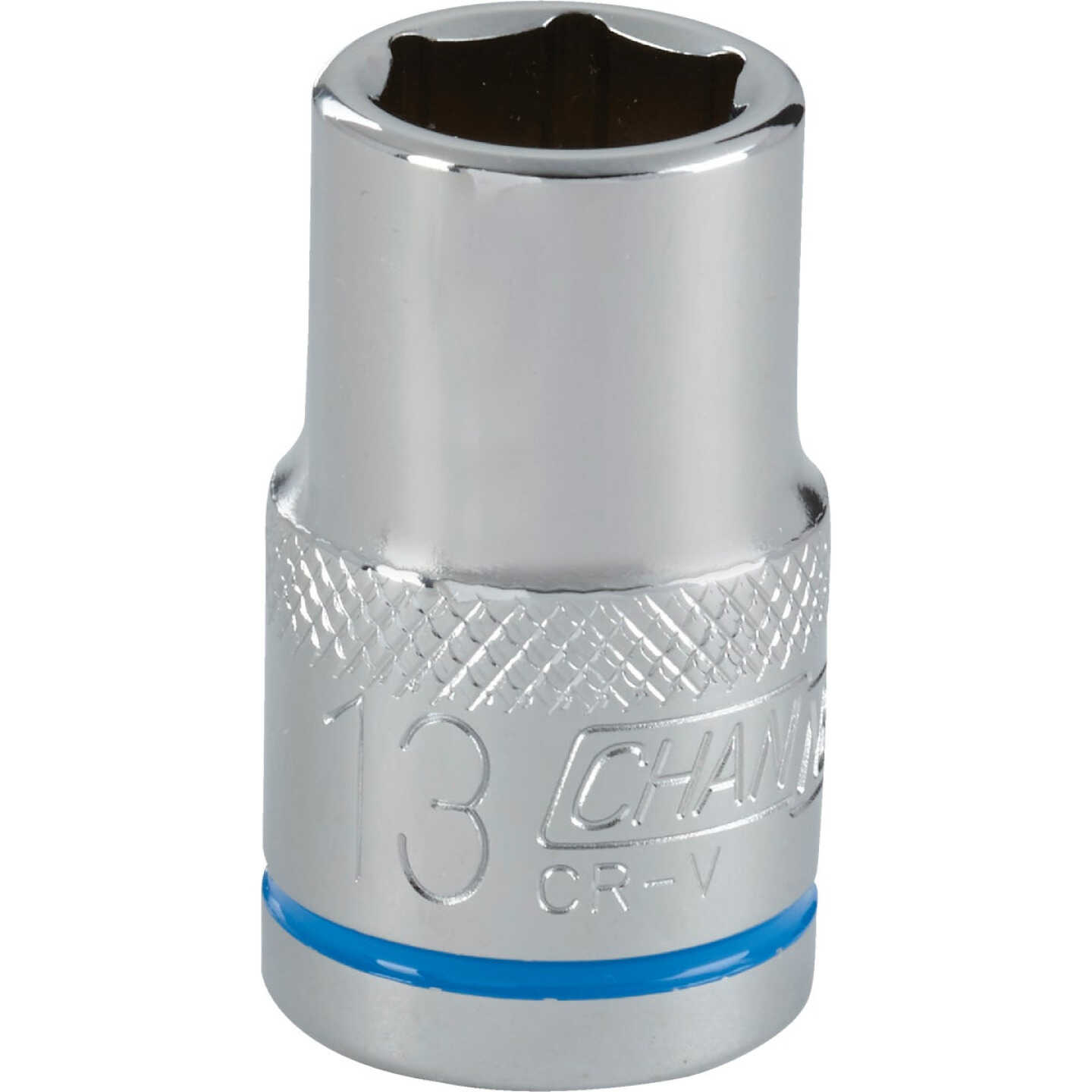 Channellock 1/2 In. Drive 13 mm 6-Point Shallow Metric Socket Image 1