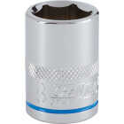 Channellock 1/2 In. Drive 18 mm 6-Point Shallow Metric Socket Image 1