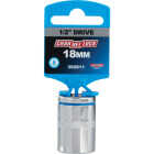 Channellock 1/2 In. Drive 18 mm 6-Point Shallow Metric Socket Image 2