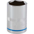 Channellock 1/2 In. Drive 19 mm 6-Point Shallow Metric Socket Image 1