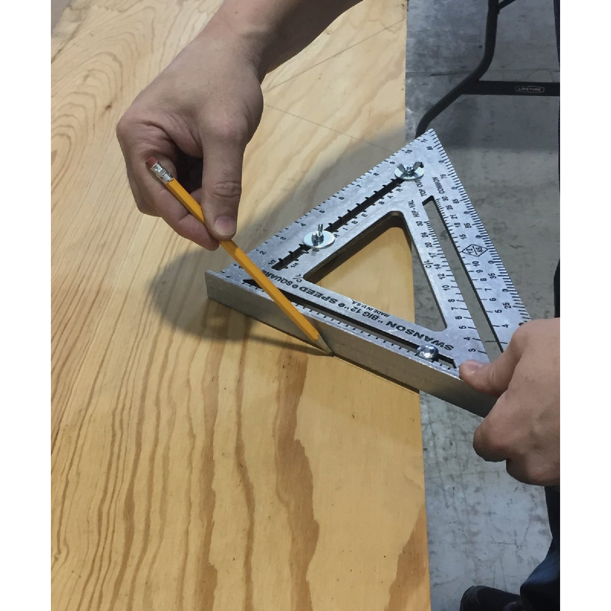 Swanson Big 12 Speed 12 In. Aluminum Rafter Square Image 2