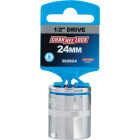 Channellock 1/2 In. Drive 24 mm 6-Point Shallow Metric Socket Image 2
