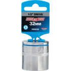 Channellock 1/2 In. Drive 32 mm 6-Point Shallow Metric Socket Image 2
