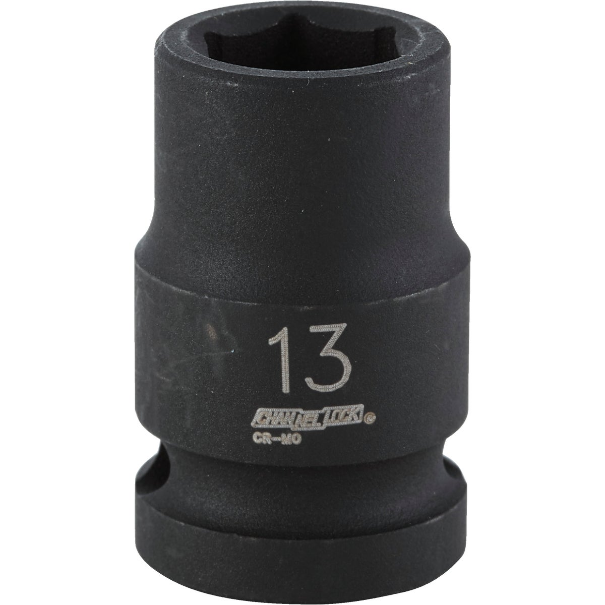 Channellock 1/2 In. Drive 13 mm 6-Point Shallow Metric Impact Socket Image 1