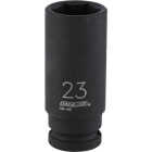 Channellock 1/2 In. Drive 23 mm 6-Point Deep Metric Impact Socket Image 1