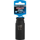 Channellock 1/2 In. Drive 23 mm 6-Point Deep Metric Impact Socket Image 2