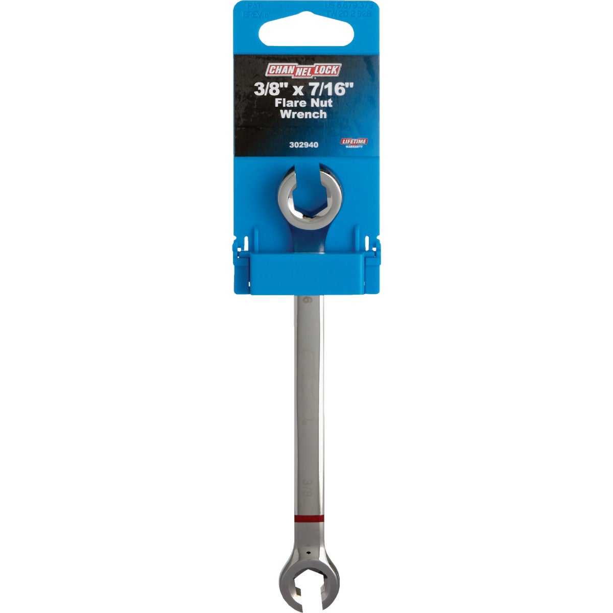 Channellock Standard 3/8 In. x 7/16 In. 6-Point Flare Nut Wrench Image 2