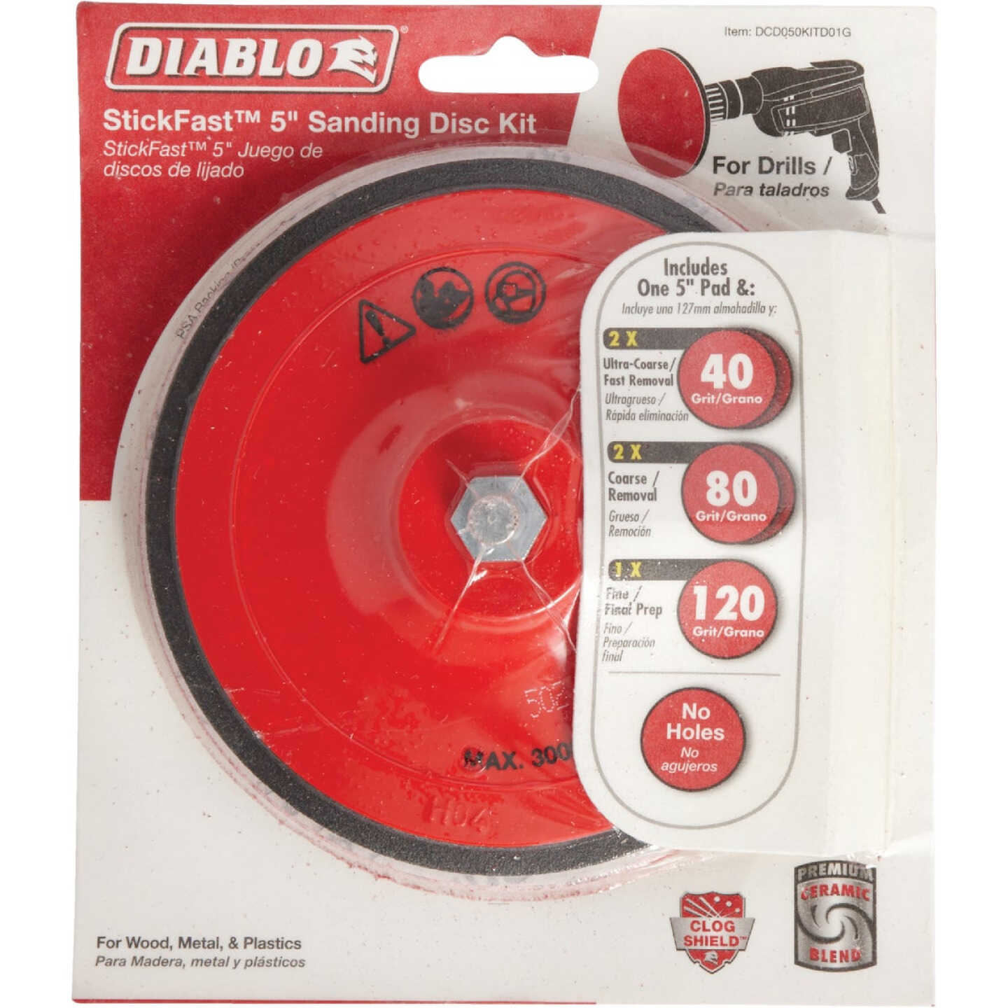 Diablo 5 In. Sanding Disc Kit Image 1