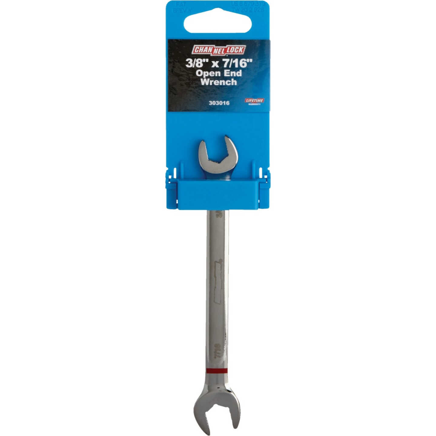 Channellock Standard 3/8 In. x 7/16 In. Open End Wrench Image 2