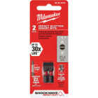 Milwaukee SHOCKWAVE #10 Slotted 1 In. Insert Impact Screwdriver Bit (2-Pack) Image 2