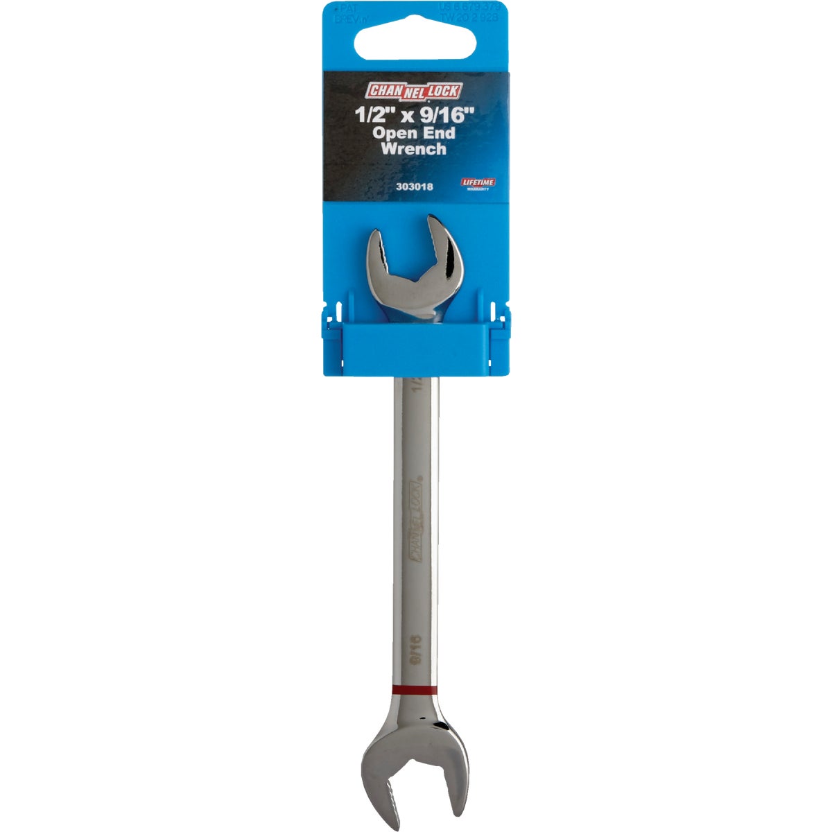Channellock Standard 1/2 In. x 9/16 In. Open End Wrench Image 2