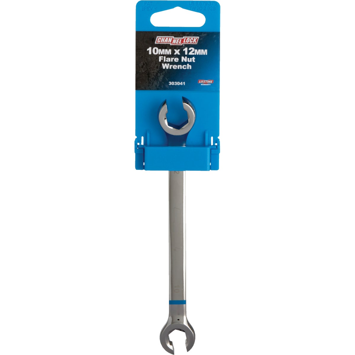 Channellock Metric 10 mm x 12 mm 6-Point Flare Nut Wrench Image 2