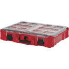 Milwaukee PACKOUT 15 In. W x 4.50 In. H x 19.75 In. L Small Parts Organizer with 10 Bins Image 1