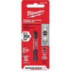 Milwaukee SHOCKWAVE 1/4 In. Slotted 2 In. Power Impact Screwdriver Bit Image 1