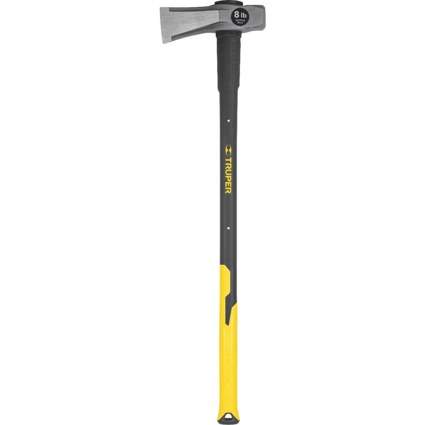 Truper 8 Lb. Splitting Maul with Sledge Side and 36 In. Fiberglass Handle Image 1