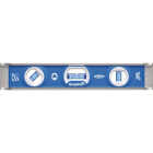Empire True Blue 10 In. Aluminum Rare Earth Magnetic Dual-Pitch Torpedo Level Image 1