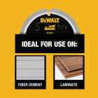 DEWALT 7-1/4 In. 4-Tooth PCD Fiber Cement Circular Saw Blade Image 4