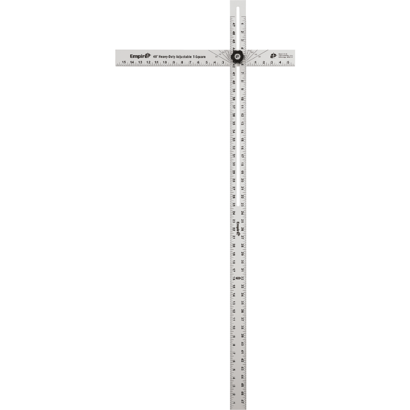 Empire 48 In. Aluminum English Heavy-Duty Adjustable Drywall Square Image 1