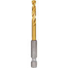 Milwaukee SHOCKWAVE Impact Duty 3/16 In. Titanium Hex Shank Drill Bit Image 4