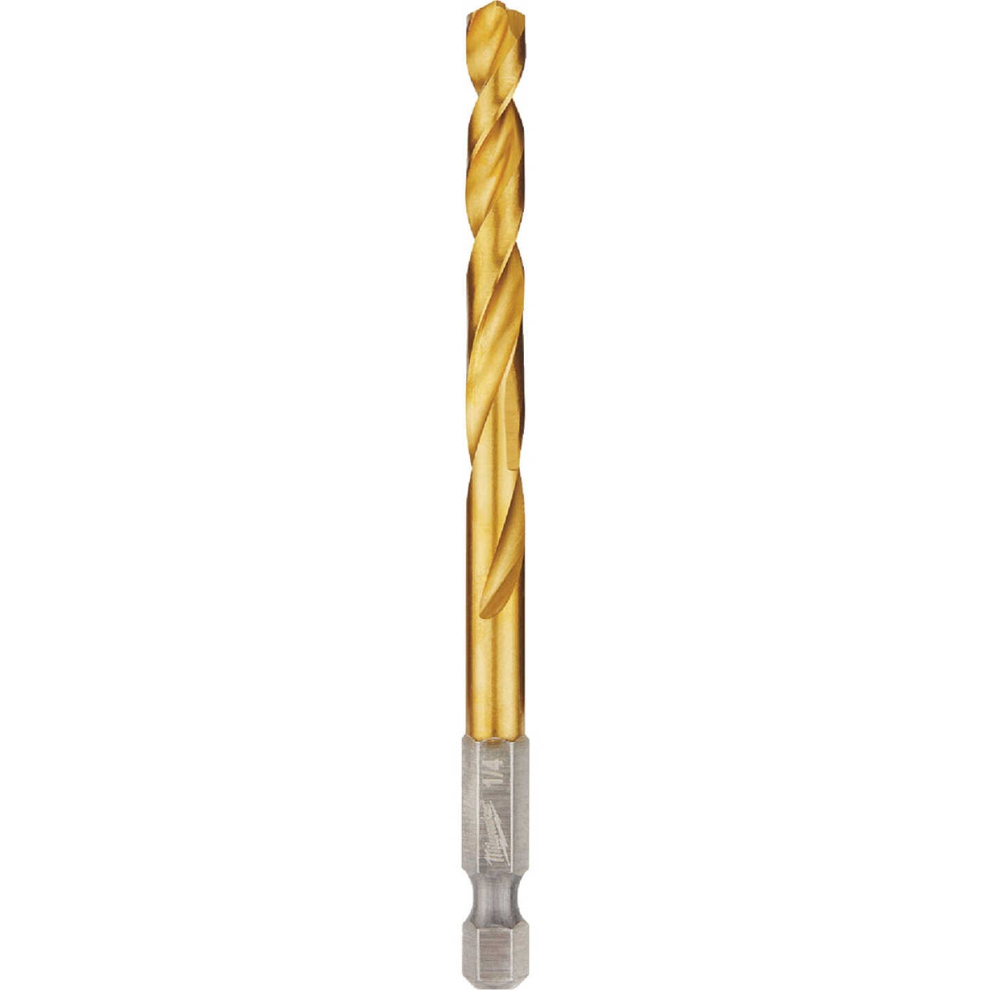 Milwaukee SHOCKWAVE Impact Duty 1/4 In. Titanium Hex Shank Drill Bit Image 4