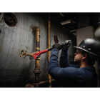 Milwaukee Cheater 10 In. to 24 In. Steel Adaptable Pipe Wrench Image 2