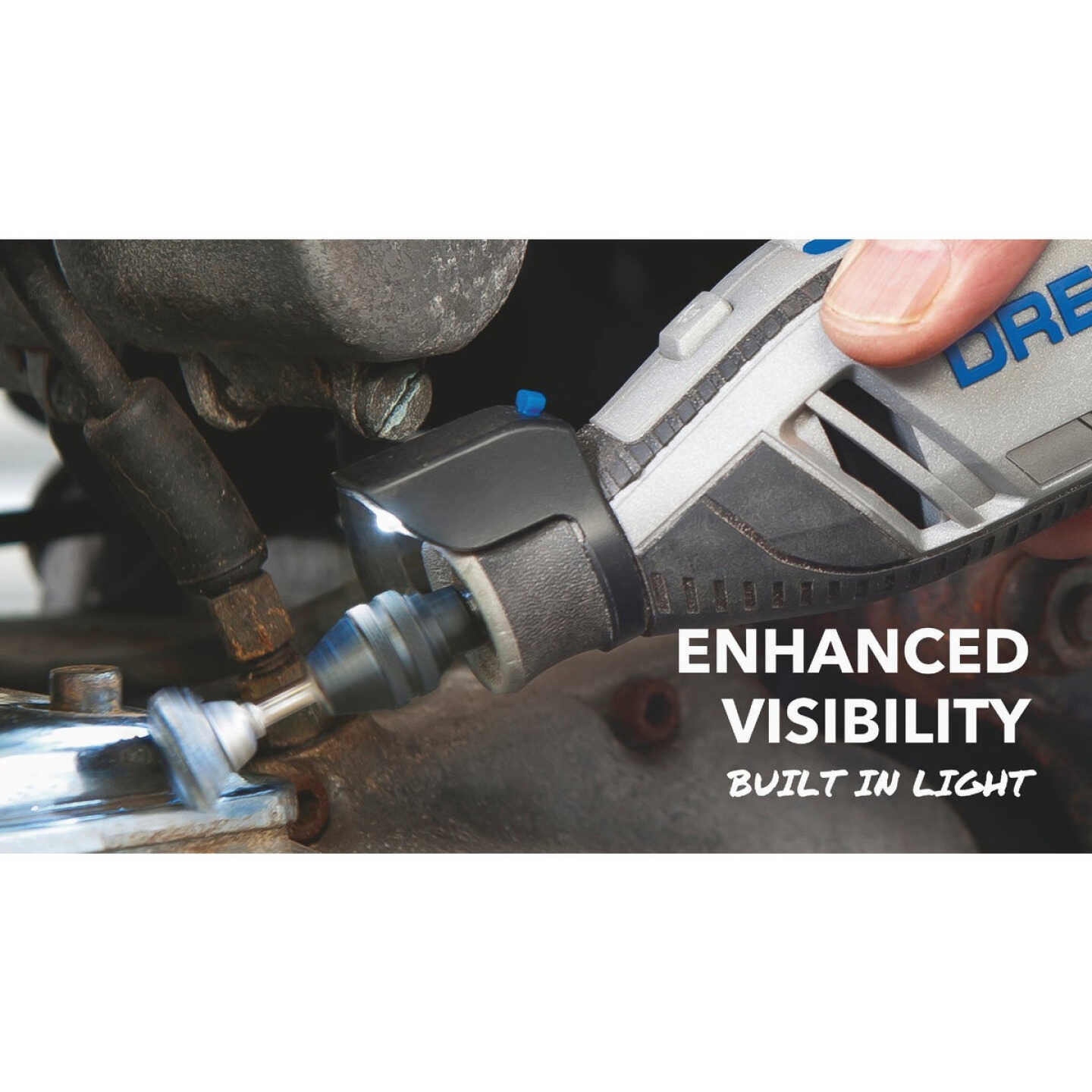 Dremel 4300 Series 1.8-Amp Variable Speed Electric Rotary Tool Kit with (40) Accessories & (5) Attachments Image 2