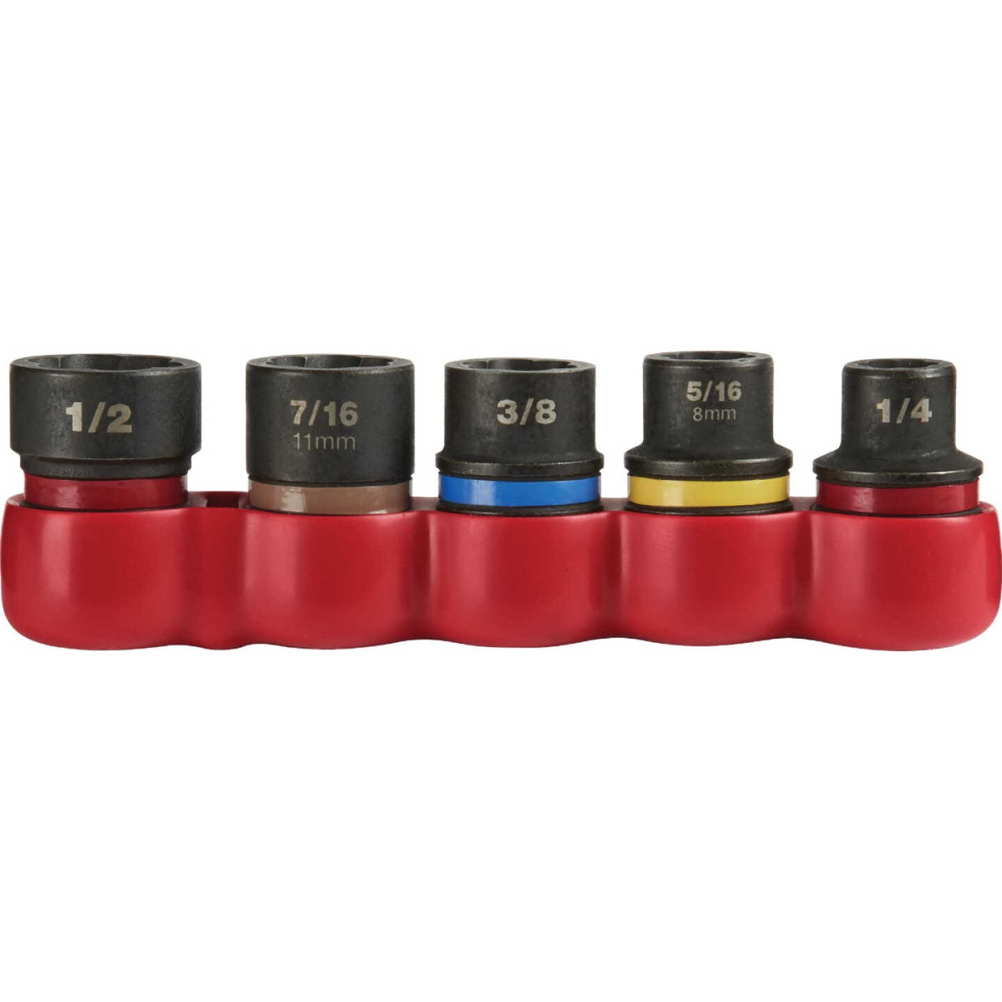 Milwaukee SHOCKWAVE 6-Piece Impact Duty Bolt Extractor Set Image 1