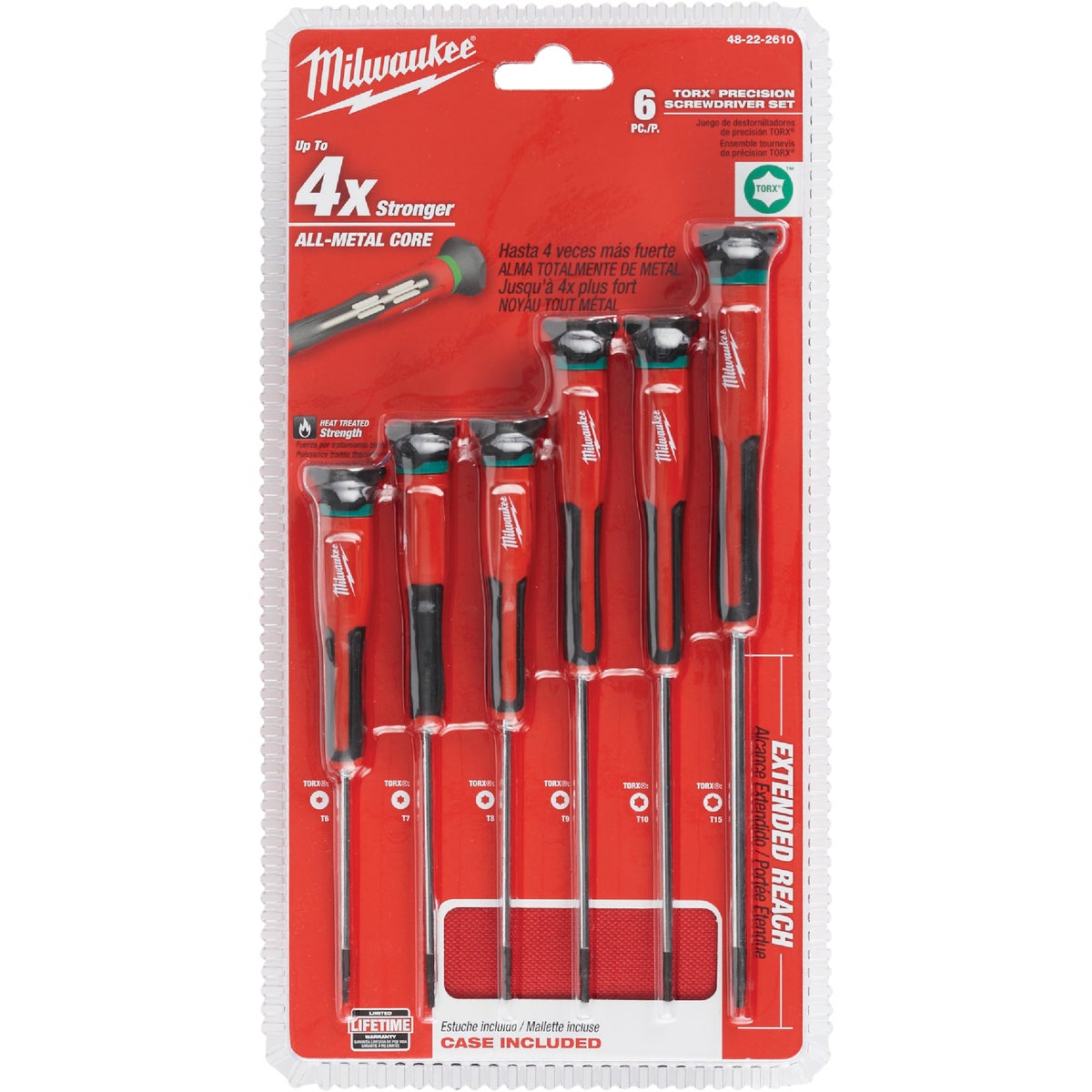 Milwaukee Precision TORX Screwdriver Set (6-Piece) Image 2