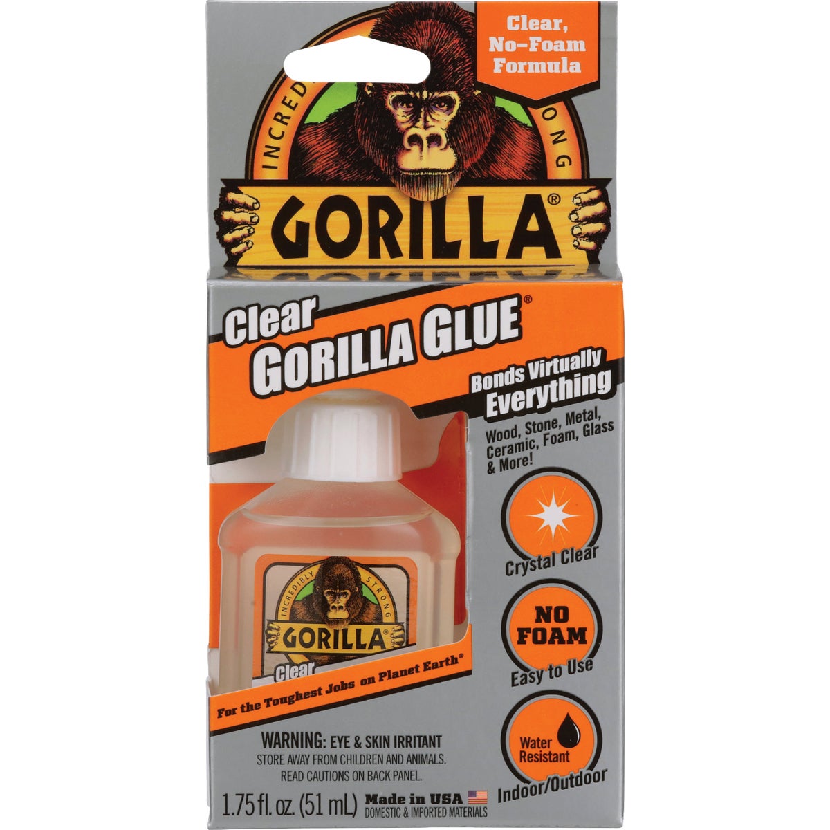 Gorilla 1.75 Oz. Clear All-Purpose Glue