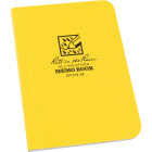 Rite in the Rain 3-1/2 In. x 5 In. 56-Sheet Soft Cover Yellow Memo Book Image 1