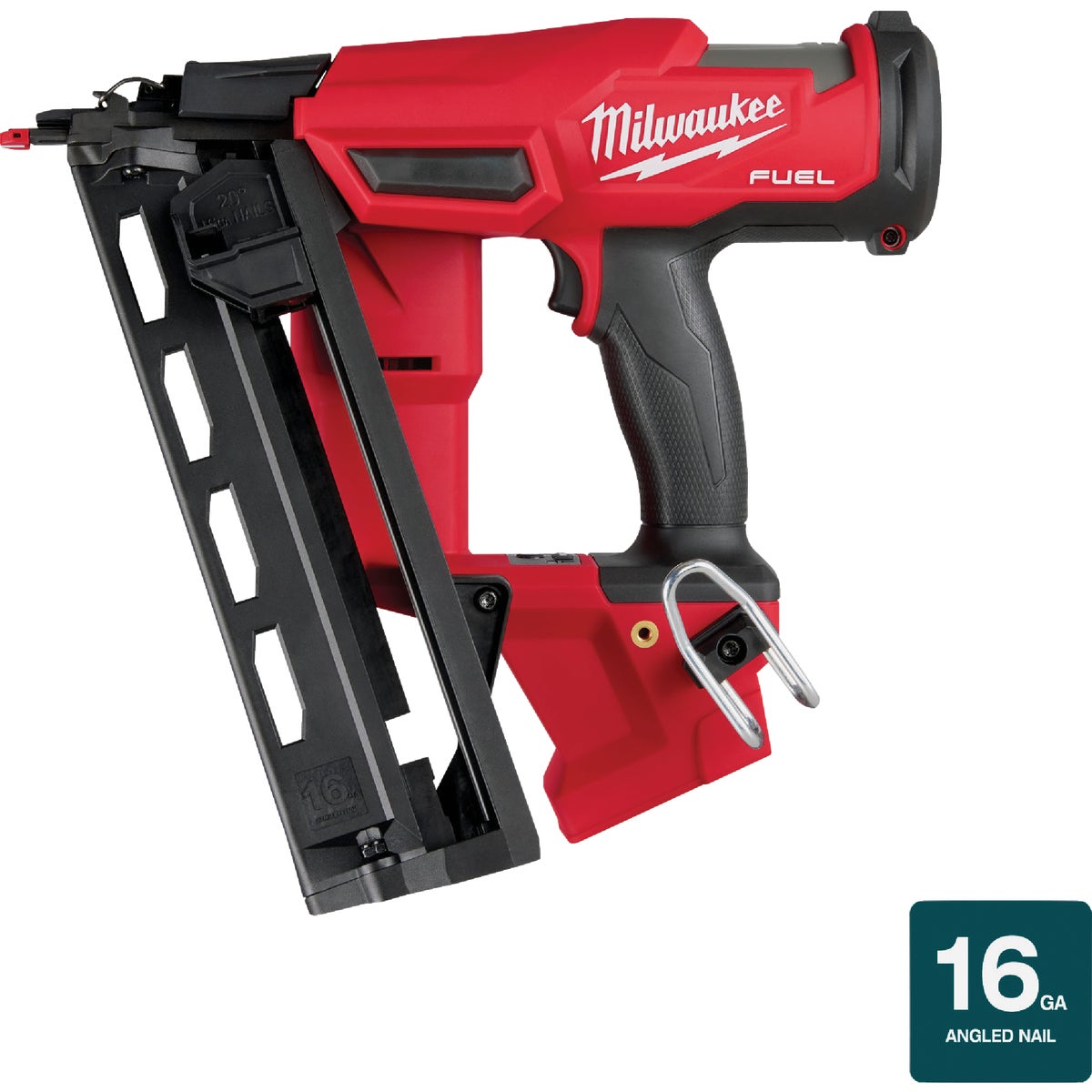 Milwaukee M18 FUEL Brushless 16-Gauge 2-1/2 In. Angled Cordless Finish Nailer (Tool Only)
