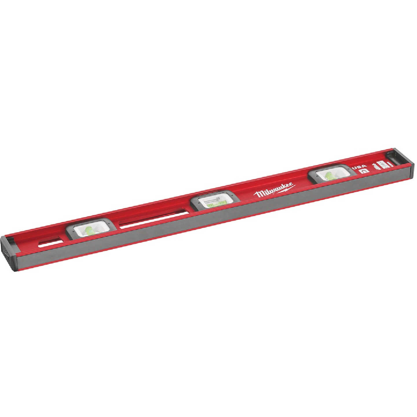 Milwaukee 24 In. Aluminum Magnetic I-Beam Level Image 5