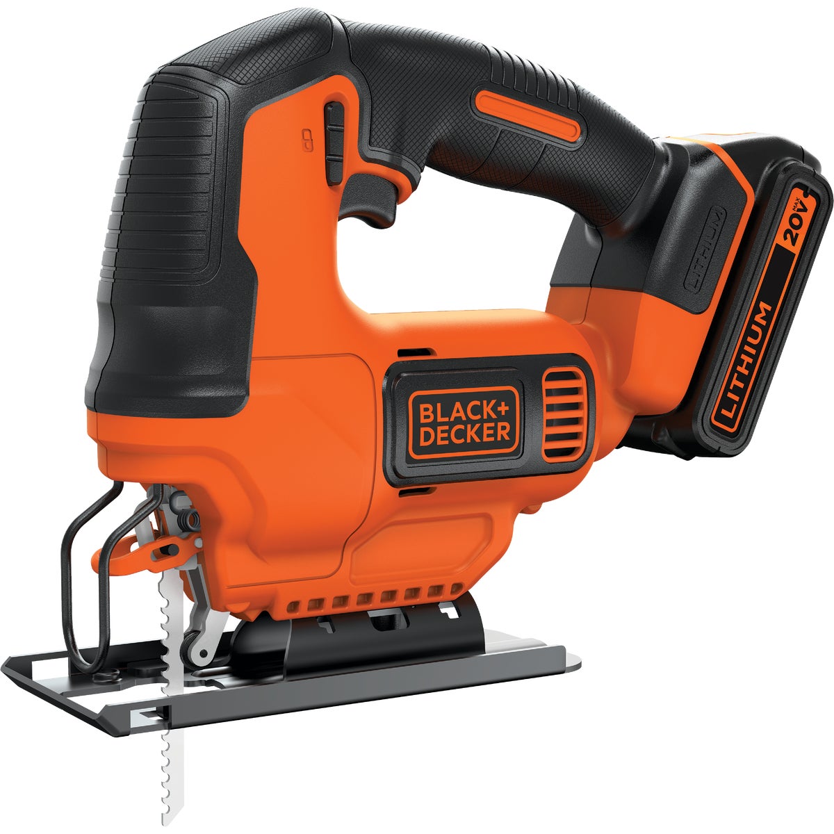 Black & Decker 20V MAX Lithium-Ion 1.5 Ah Cordless Jig Saw Kit