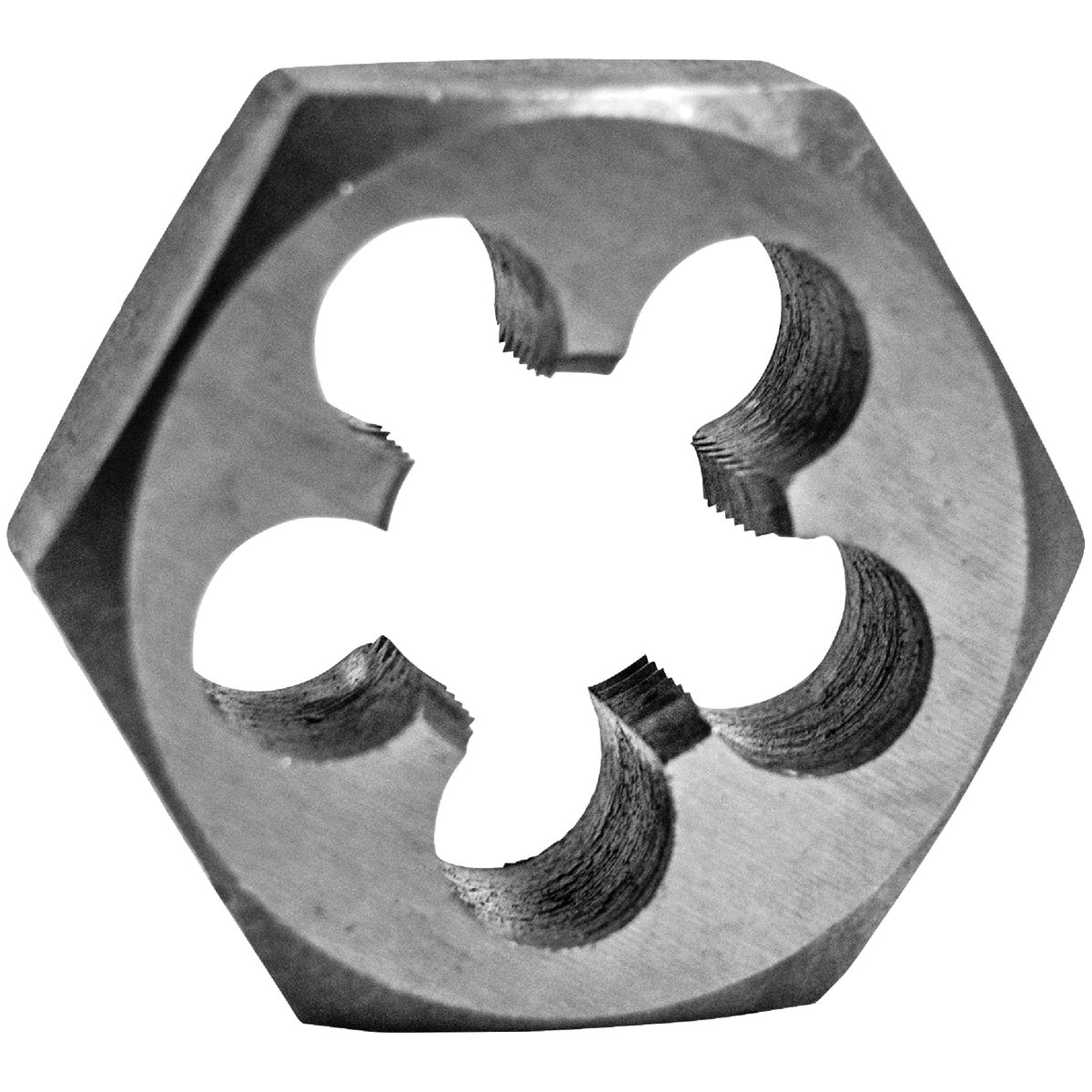 Century Drill & Tool 7/16-20 National Fine 1 In. Across Flats Fractional Hexagon Die Image 2